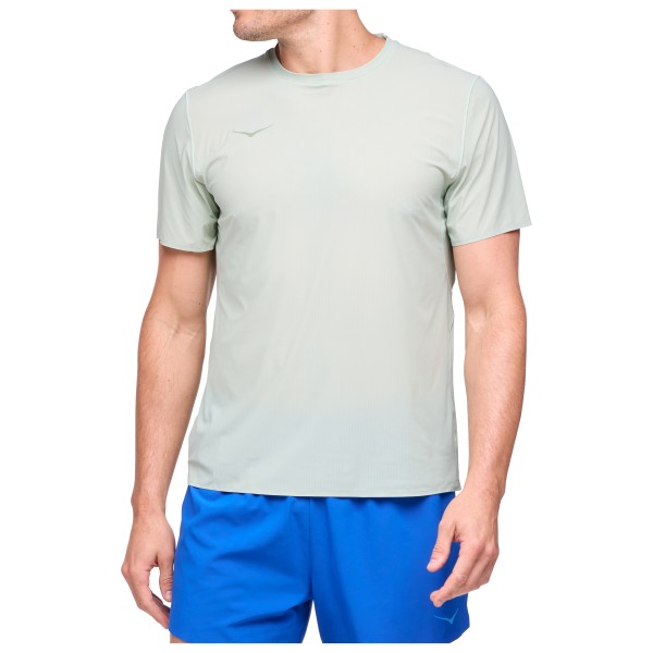 Image of HOKA - Performance Run Short Sleeve - Laufshirt Gr XL weiß