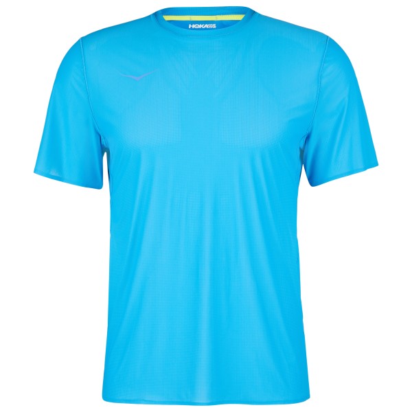 Image of HOKA - Performance Run Short Sleeve - Laufshirt Gr L;M;S;XL blau;schwarz;weiß