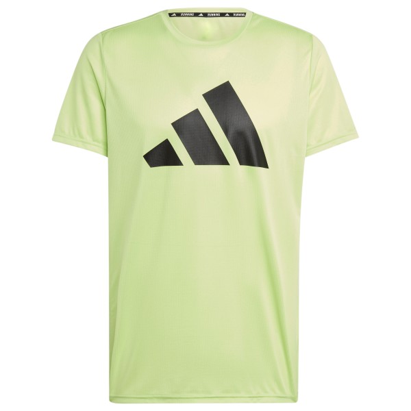 Image of adidas - Run It Tee - Funktionsshirt Gr S grün/gelb