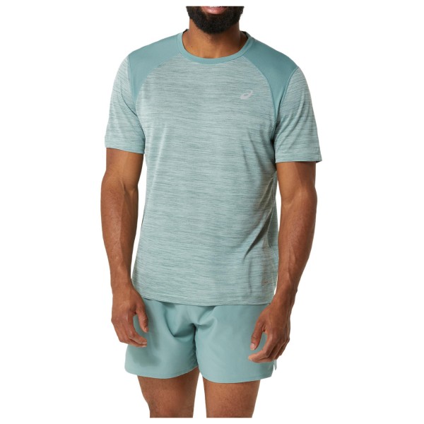 Image of Asics - Road S/S Top - Laufshirt Gr L;M;S;XL;XXL braun;türkis