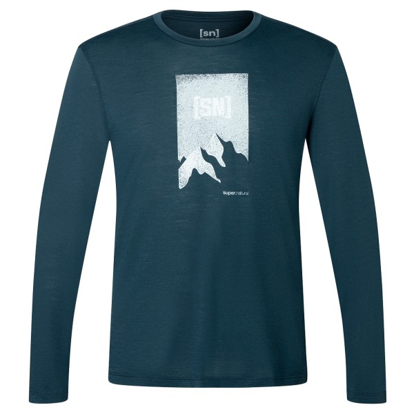 Image of super.natural - 2 Pitch L/S - Longsleeve Gr 48/50 - M blau