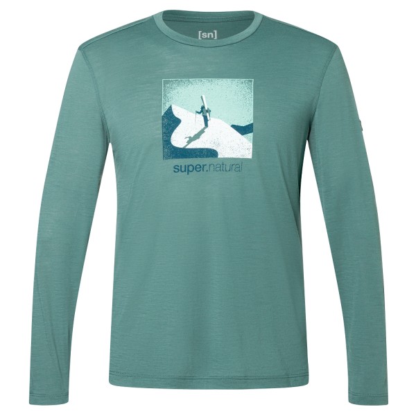 Image of super.natural - Almost Done L/S - Longsleeve Gr 46 - S türkis