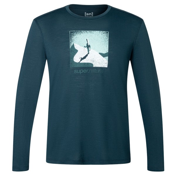 Image of super.natural - Almost Done L/S - Longsleeve Gr 46 - S blau