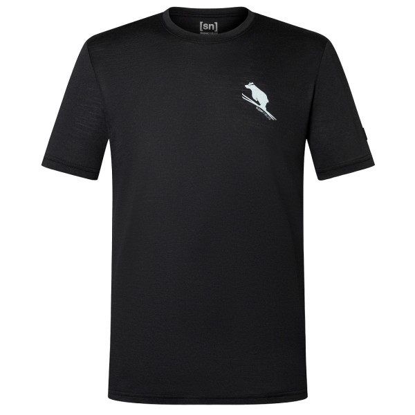 Image of super.natural - Little Flear Tee - Merinoshirt Gr 46 - S schwarz