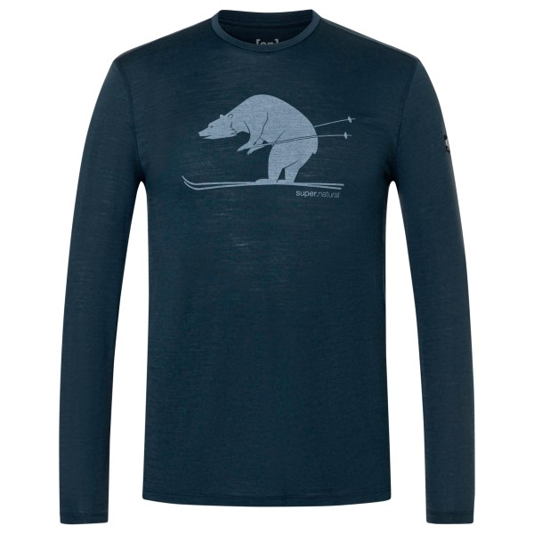 super.natural Ski Karl L/ Longsleeve Blauw
