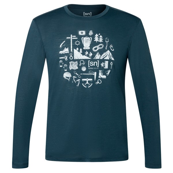 Image of super.natural - Well Equipped L/S - Longsleeve Gr 46 - S blau