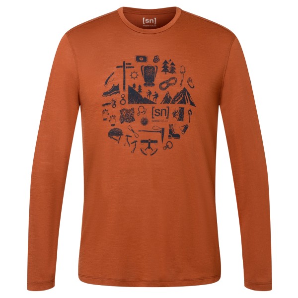 Image of super.natural - Well Equipped L/S - Longsleeve Gr 46 - S rot