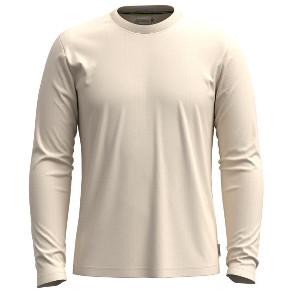 Image of Smartwool - Perfect Crew Long Sleeve Tee - Merinoshirt Gr L beige