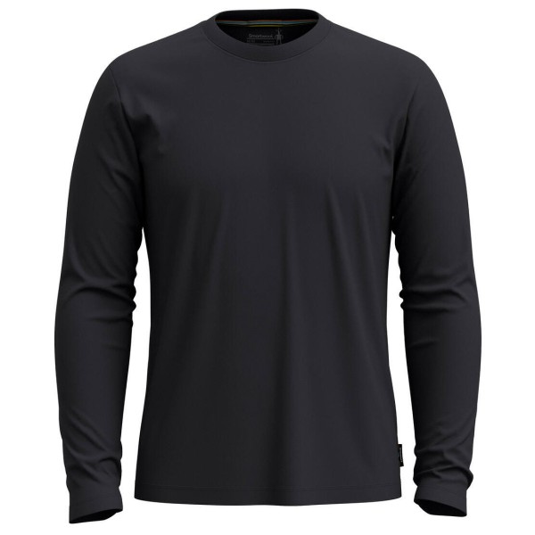 Merinoshirt Smartwool Perfect Crew Long Sleeve Tee Herren (Gr XXS |schwarz)