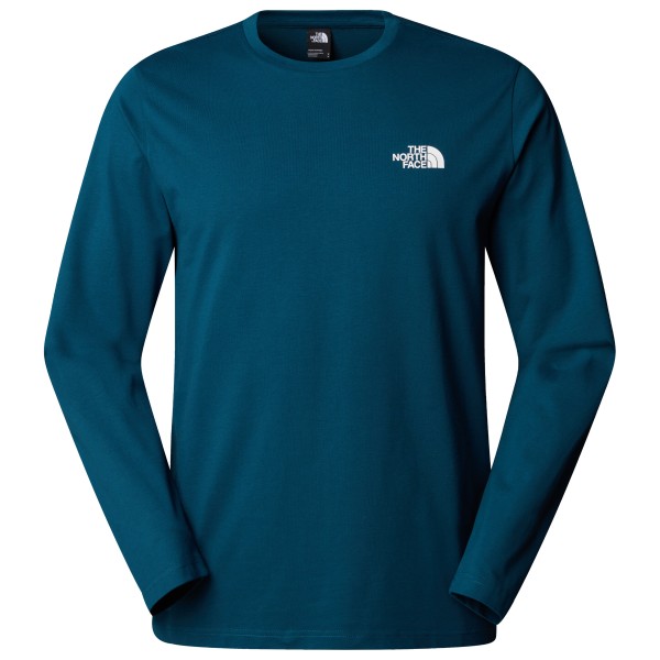 Image of The North Face - L/S Simple Dome Tee - Longsleeve Gr L blau