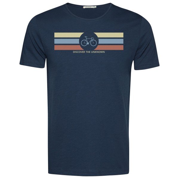Image of GreenBomb - Bike Discover Spice T-Shirt Cotton - T-Shirt Gr L blau