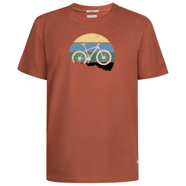 Image of GreenBomb - Bike Downhill Fusion T-Shirt Cotton - T-Shirt Gr L rot/braun