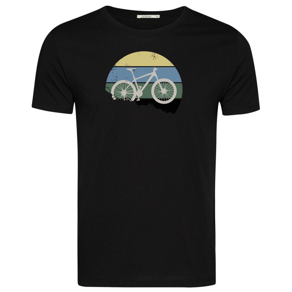 Image of GreenBomb - Bike Downhill Guide T-Shirt Cotton - T-Shirt Gr L schwarz