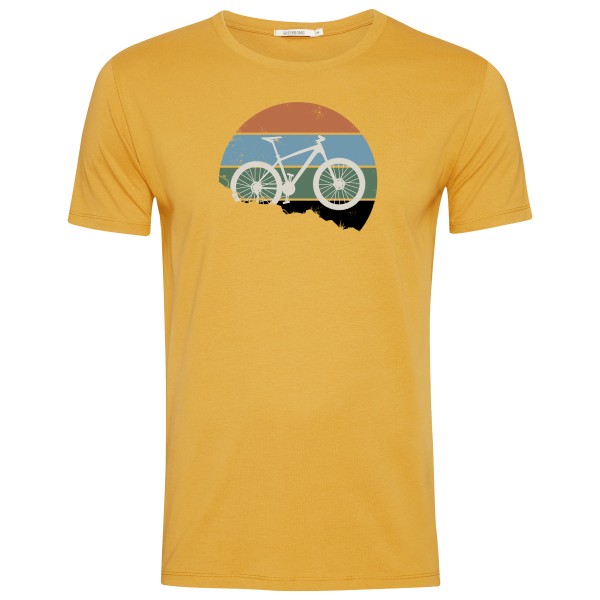 Image of GreenBomb - Bike Downhill Guide T-Shirt Cotton - T-Shirt Gr L;M;S;XL;XXL beige;grün;schwarz