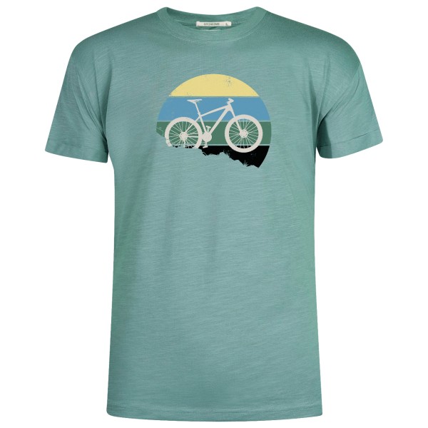 Image of GreenBomb - Bike Downhill Roll T-Shirt Cotton - T-Shirt Gr L türkis