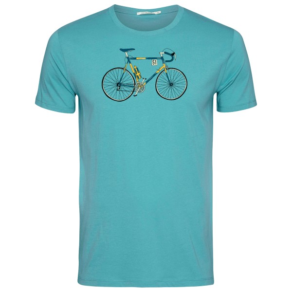 Image of GreenBomb - Bike Knut Guide T-Shirt Cotton - T-Shirt Gr L;M;XL;XXL beige;schwarz;türkis