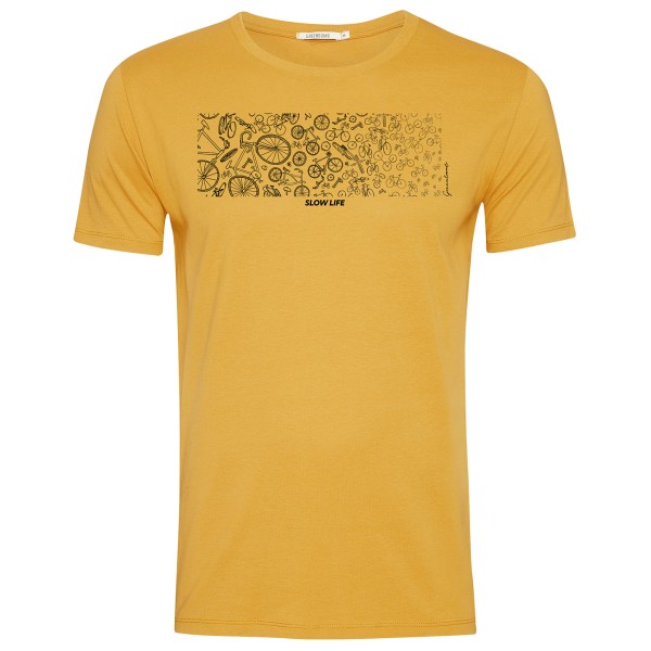 Image of GreenBomb - Bike Slow Guide T-Shirt Cotton - T-Shirt Gr L beige
