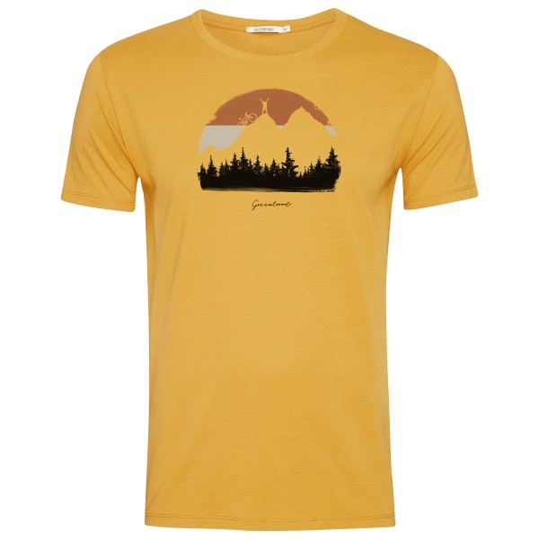 Image of GreenBomb - Nature Forest Happy Guide T-Shirt Cotton - T-Shirt Gr L;M;XL;XXL beige;weiß