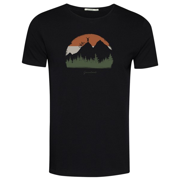 Image of GreenBomb - Nature Forest Happy Spice T-Shirt Cotton - T-Shirt Gr M schwarz