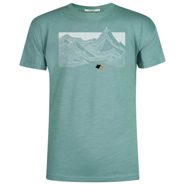 Image of GreenBomb - Nature Valley Roll T-Shirt Cotton - T-Shirt Gr L;M;XL türkis
