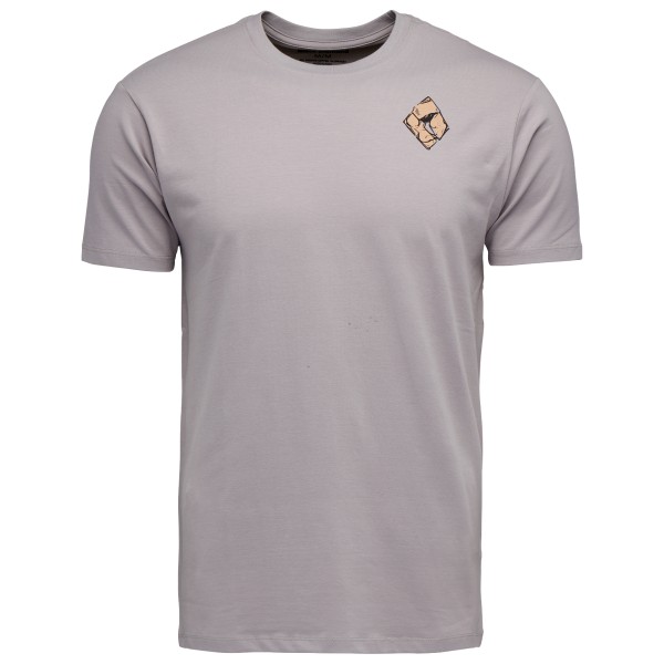 Image of Black Diamond - Mono Pocket S/S Tee - T-Shirt Gr M grau
