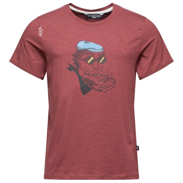 Image of Chillaz - French Mountaineer - T-Shirt Gr S rot