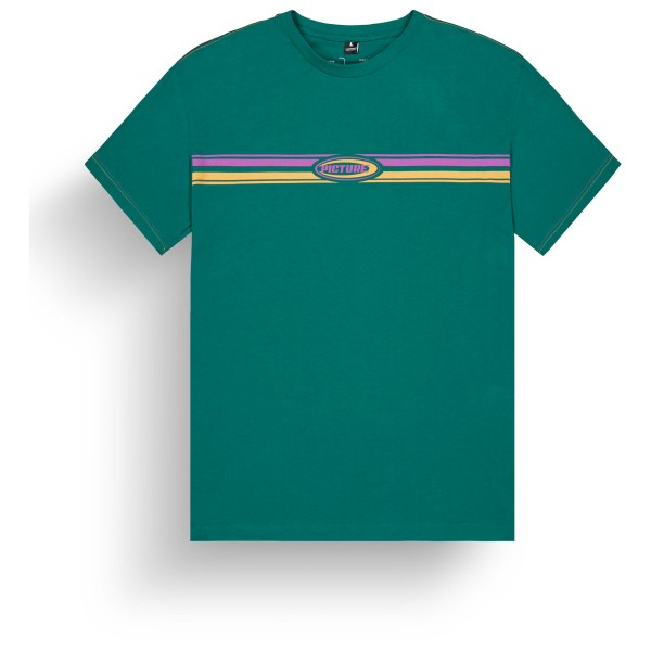 Image of Picture - Coemma Tee - T-Shirt Gr L;M;S;XL;XXL orange;türkis