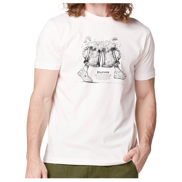 Image of Picture - D&S Beerfoot Tee - T-Shirt Gr L weiß