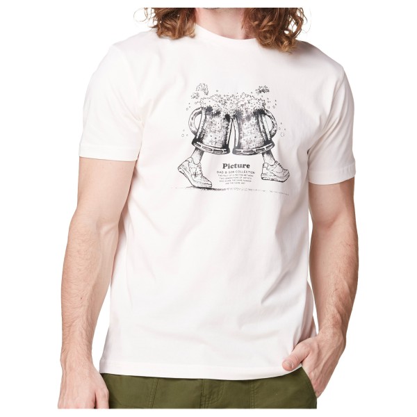 Image of Picture - D&S Beerfoot Tee - T-Shirt Gr L;M;S;XL;XXL weiß