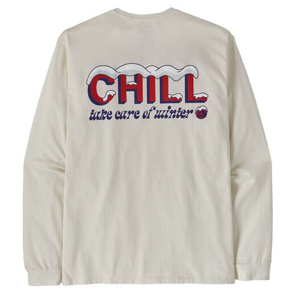 Image of Patagonia - L/S Chill Responsibili-Tee - Longsleeve Gr L grau