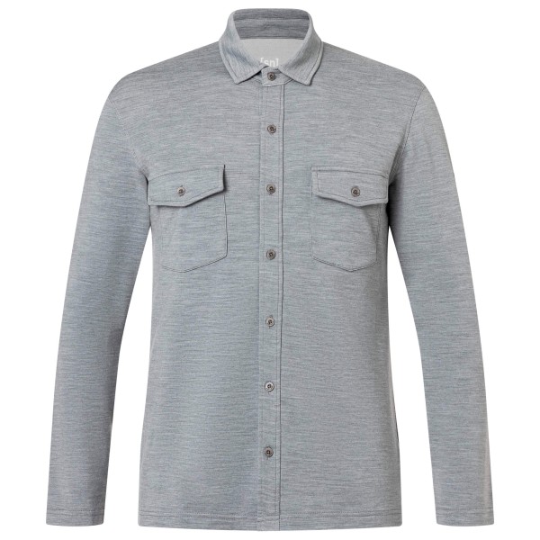 Merinoshirt super.natural Adventure Shirt Herren (Gr XXL |grau)