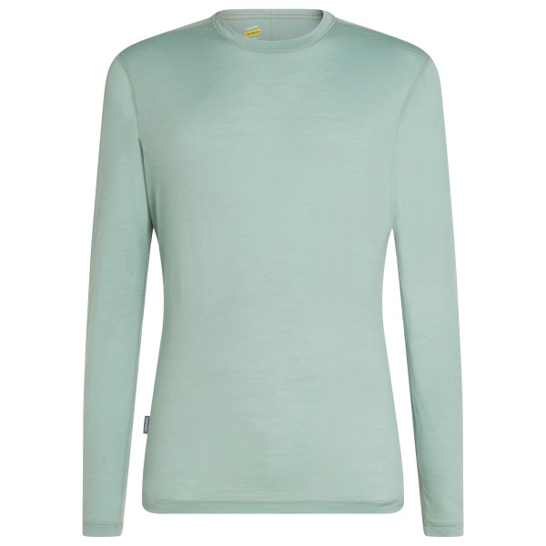 Image of Icebreaker - Merino 150 Ace L/S Tee - Merinoshirt Gr M grau/türkis