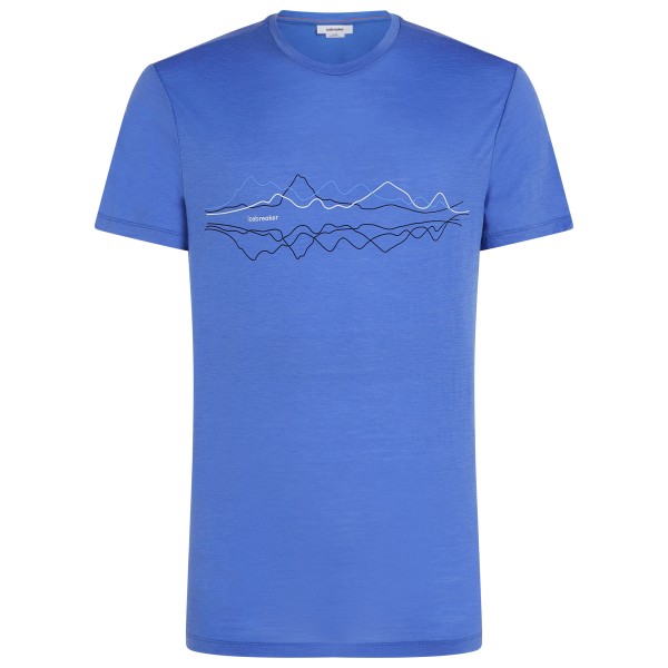 Image of Icebreaker - Merino 150 Tech Lite S/S T Icebreaker - Merinoshirt Gr M;S grau