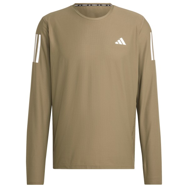 Image of adidas - Own the Run L/S - Laufshirt Gr L beige