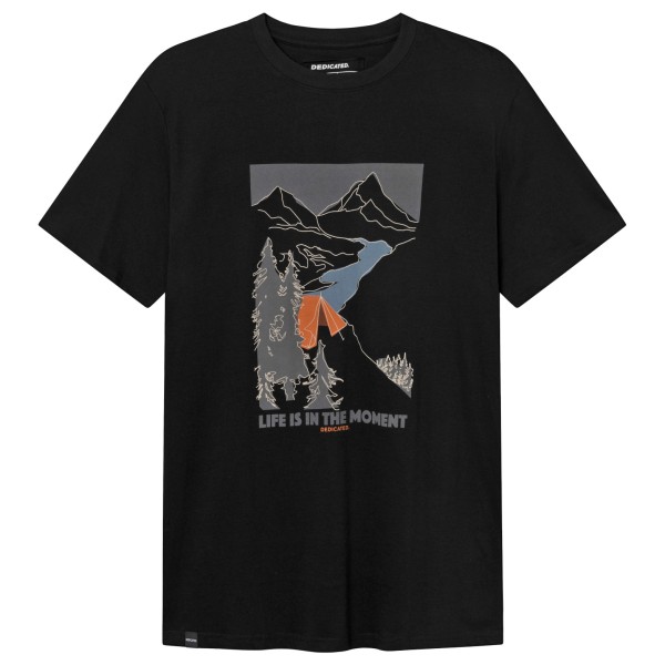 Image of DEDICATED - T-Shirt Stockholm Camping Moments - T-Shirt Gr L;M;XL schwarz