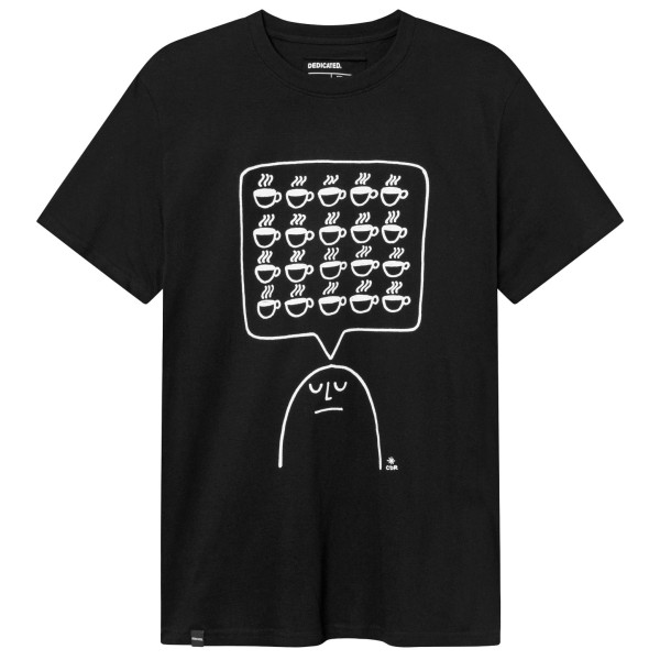 Image of DEDICATED - T-Shirt Stockholm Coffee Mind - T-Shirt Gr L;M;XL schwarz