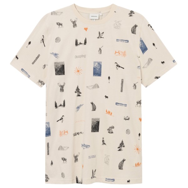 Image of DEDICATED - T-Shirt Stockholm In The Woods - T-Shirt Gr L;M;S;XL;XXL beige