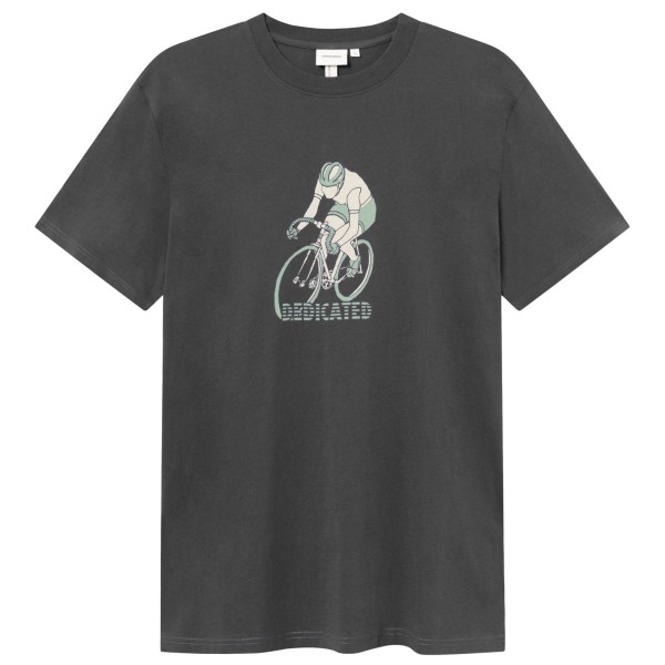 Image of DEDICATED - T-Shirt Stockholm Retro Bike - T-Shirt Gr L;M;S;XL;XXL grau