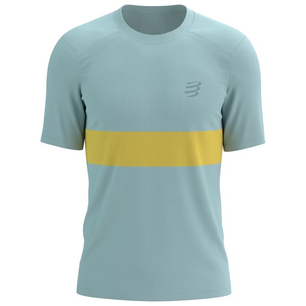 Compressport Performance S/S T-Shirt Laufshirt Men (Größe S |türkis)