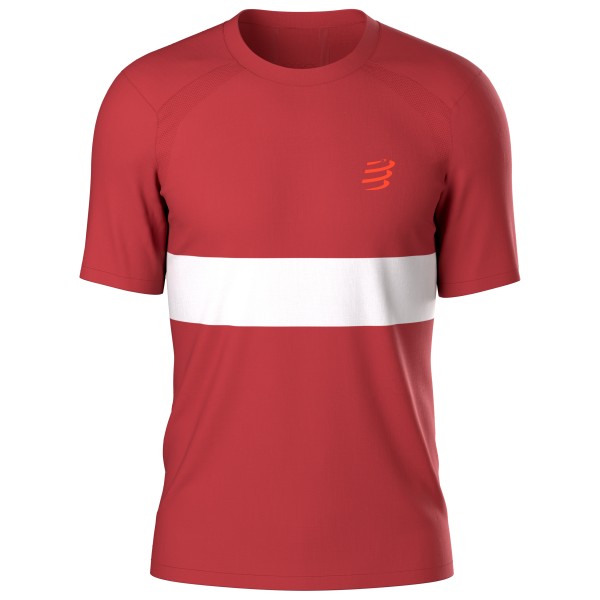 Compressport Performance T-Shirt Hardloopshirt Rood
