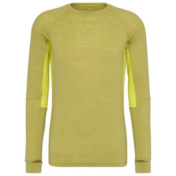 Stoic MerinoMesh150 SadjemSt. L/ Merinoshirt Olijfgroen