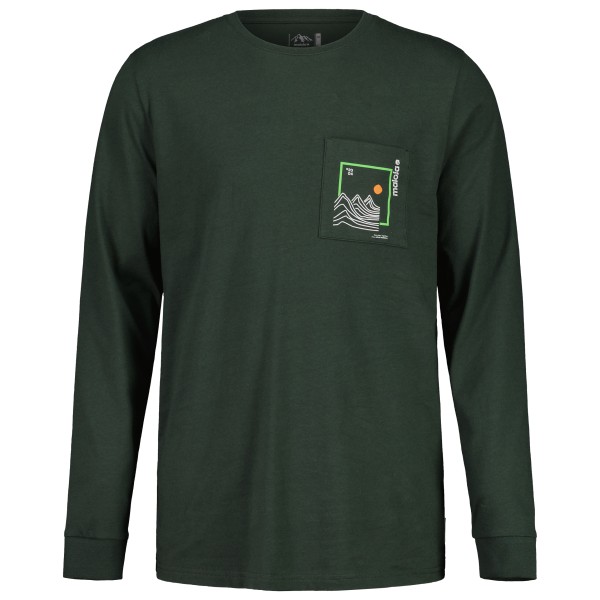 Image of Maloja - ChliM. - Longsleeve Gr L;M;S;XL oliv;schwarz;weiß
