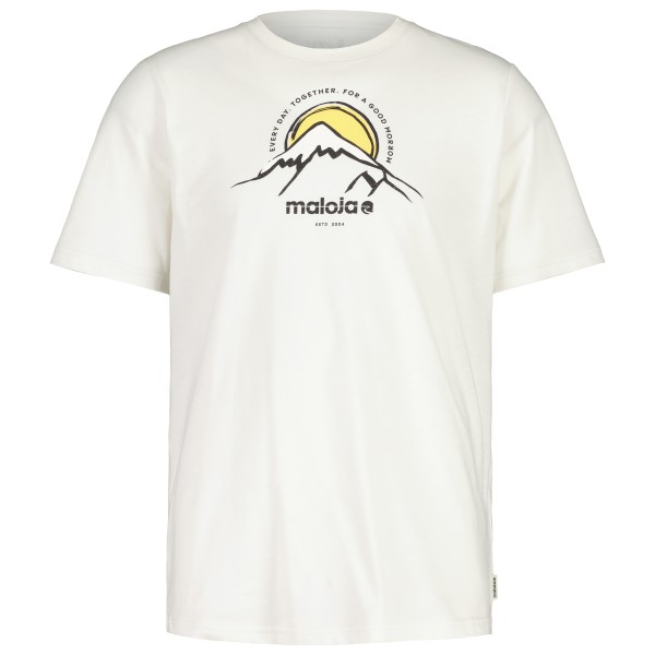 Image of Maloja - MussliM. - T-Shirt Gr L;M;S;XL oliv/grün;schwarz;weiß