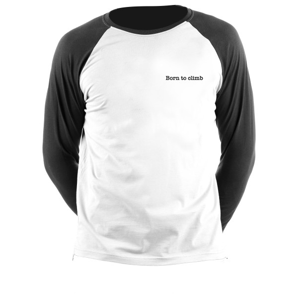 Image of Nograd - Born To Climb L/S - Longsleeve Gr L;M weiß
