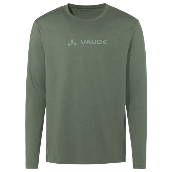 Vaude - Logo L/S T-Shirt - Longsleeve Gr XL oliv