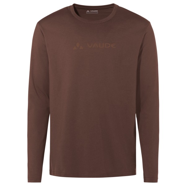 Vaude Logo L/S T-Shirt Longsleeve Bruin