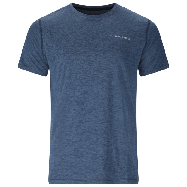 ENDURANCE Abdon Melange Tee Sportshirt Blauw