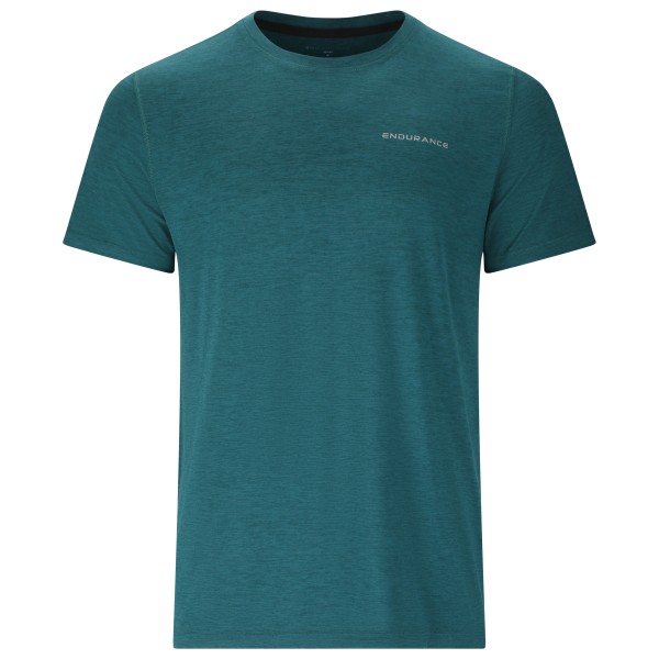 ENDURANCE Abdon Melange Tee Sportshirt /turkoois Blauw