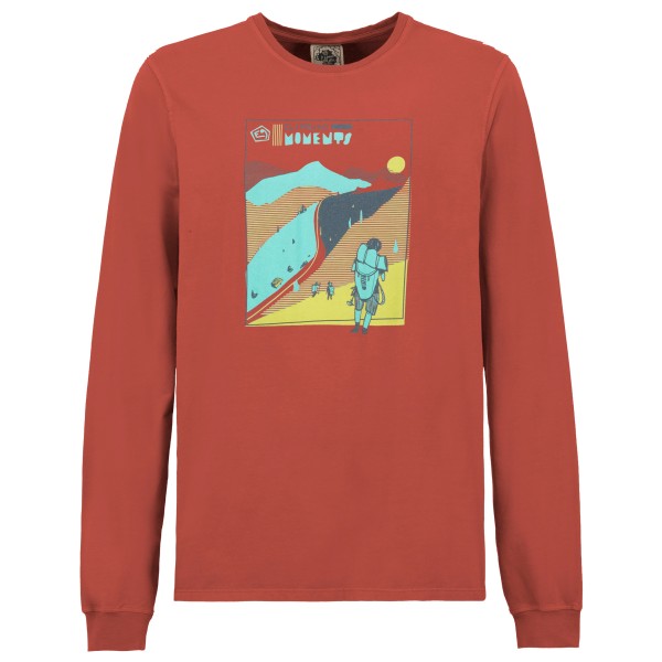 Image of E9 - Moment - Longsleeve Gr L rot