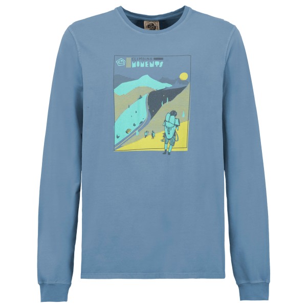 Image of E9 - Moment - Longsleeve Gr L blau